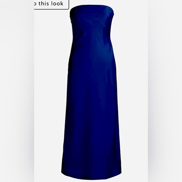 NEW J Crew Collection strapless Gwyneth slip dress in luster charmeuse!!! - Picture 3 of 7